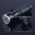 three color led flashlight,white uv and red laser light flashlight